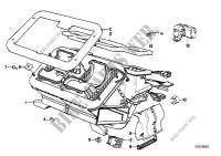 Gehäuseteile Heizung/Mikrofiltergerät für BMW 325i