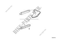 Handbremsgriff/Abdeckung Leder für BMW 318is