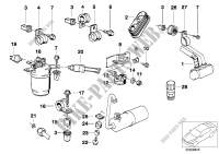 Trocknerflasche/Druckschalter/Kleinteile für BMW 318is