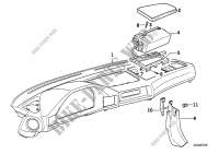 Verkl.Instrumententafel/Beifahrerairbag für BMW 520i