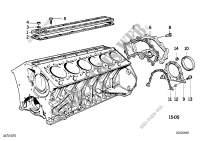 Zylinder Kurbelgehäuse/Anbauteile für BMW 850Ci