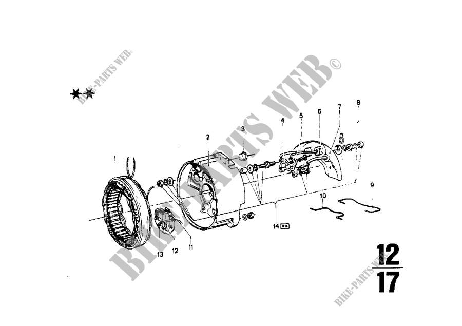 Generator Einzelteile für BMW 2000tilux