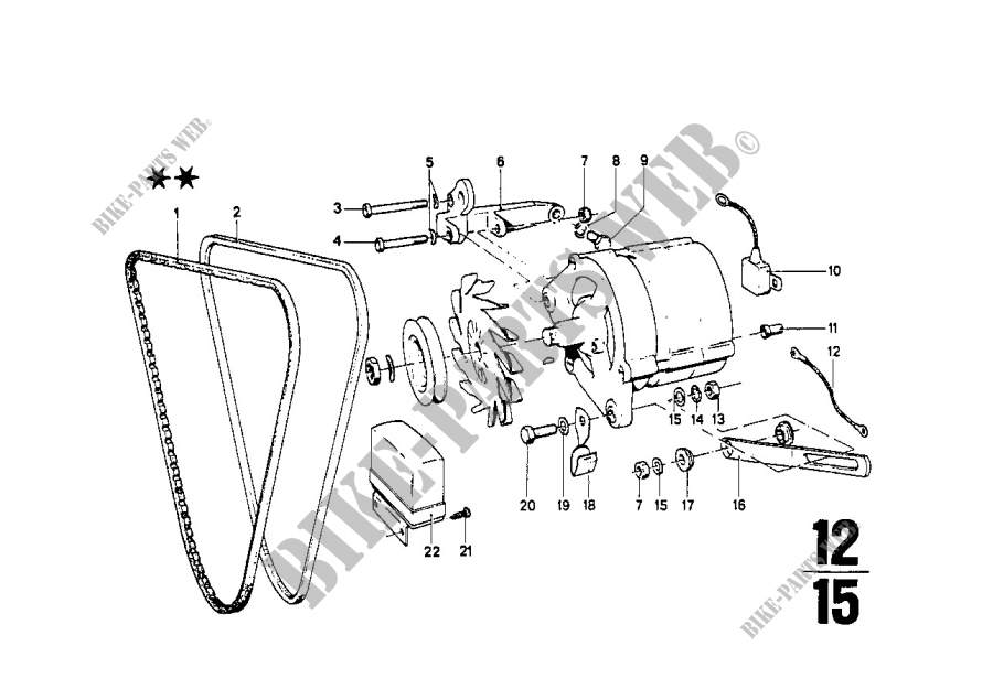 Generator Einzelteile für BMW 1600ti