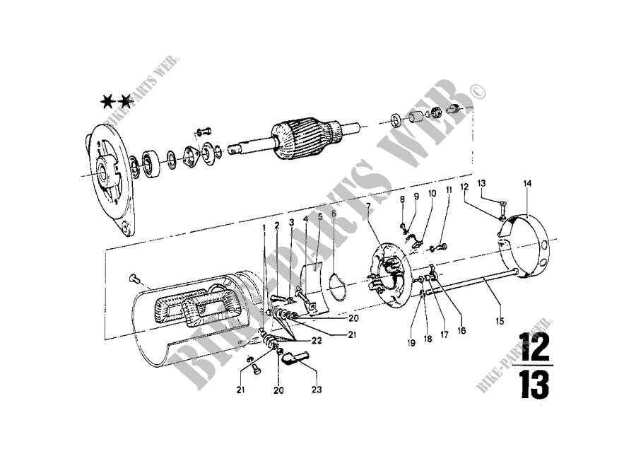 Generator Einzelteile für BMW 1602