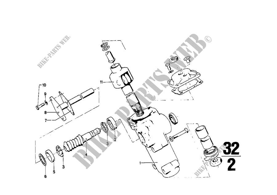 Lenkgetriebe Einzelteile für BMW 2000tilux