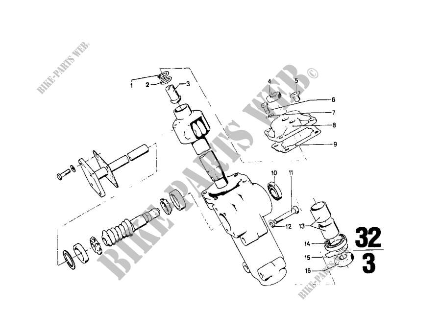 Lenkgetriebe Einzelteile für BMW 2000tilux