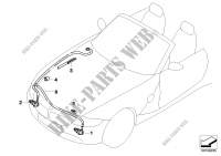 Einzelteile Scheinwerferwaschanlage für BMW Z4 3.0si
