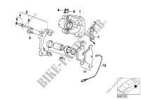 Hinterradbremse Bremsbelag Fühler für BMW 330d