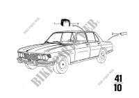 Kantenschutz/Blenden Einstiege für BMW 2800