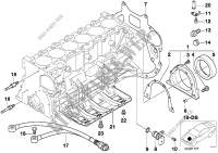 Zylinder Kurbelgehäuse/Anbauteile für BMW 320Ci