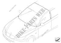 Abdeckhaube Front  / Seitenscheibe für BMW 435i