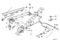 Einspritzanlage Ventile/Leitungen für BMW 318i