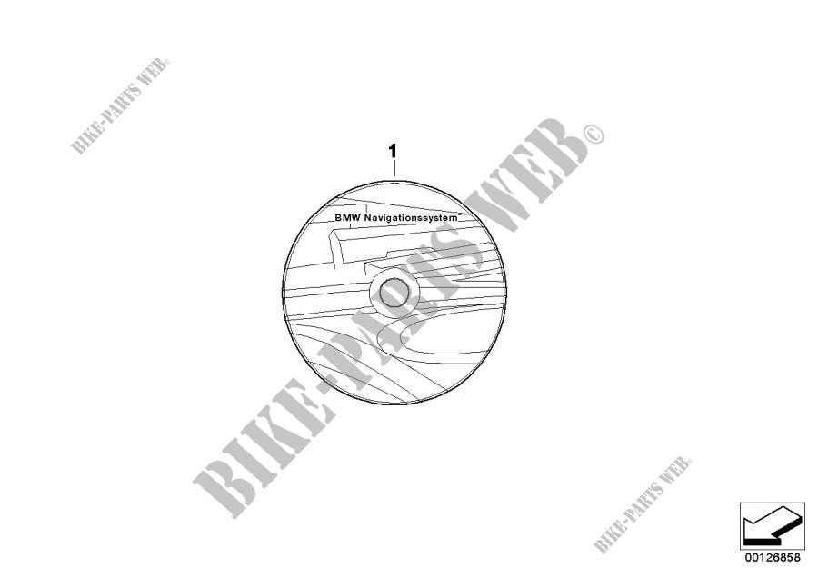 DVD Navigation Strassenkarte für BMW 325Ci