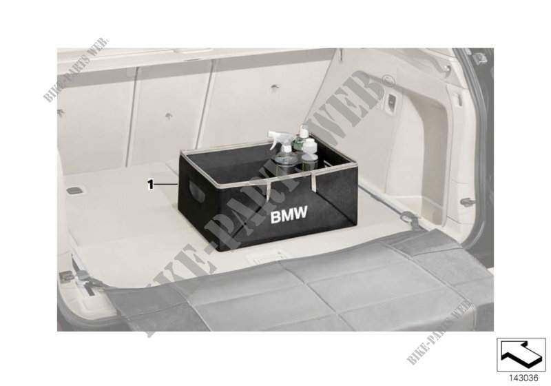 Gepäckraumbox faltbar für BMW 440i