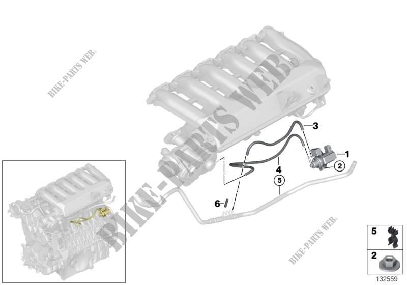 Unterdrucksteuerung AGR für BMW 525d