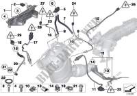 Dieselpartikelfiltersensorik/Anbauteile für BMW 316d