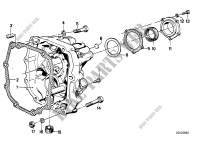 Getrag 242 Getriebedeckel + Anbauteile für BMW 518i
