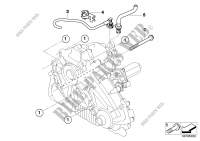 Getriebe Befestigung / Entlüftung für BMW X5 M