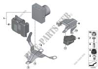 Hydroaggregat DSC/Halterung/Sensoren für BMW Z4 35is