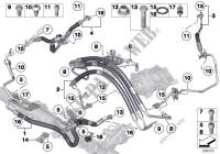 Hydrolenkung Ölleitungen/Dynamic Drive für BMW 650iX