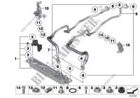 Wärmetauscher/Getriebeölkühlerleitung für BMW Hybrid X6
