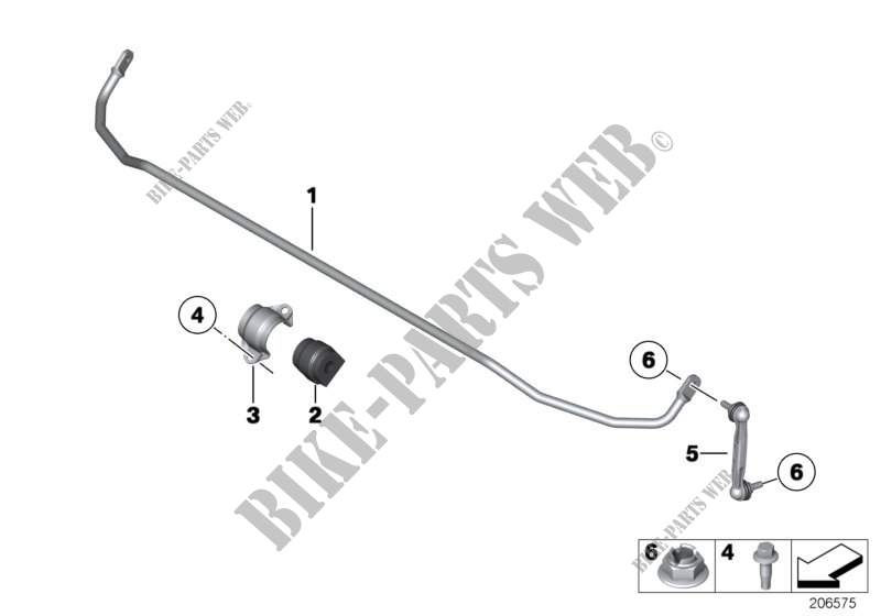 Stabilisator hinten für BMW M135iX