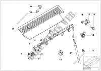 Einspritzanlage Ventile/Leitungen für BMW 330i