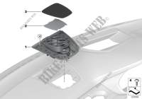 Einzelteile High End Instrumententafel für BMW X5 50iX 4.4