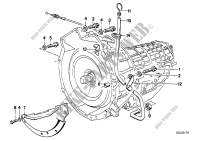 Getriebe Anbauteile/Befestigung für BMW 635CSi