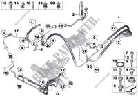 Hydrolenkung Ölleitungen/Dynamic Drive für BMW 740Li
