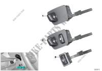 Schalter Lenksäulenverstellung/  heizung für BMW X5 50iX 4.0