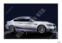 Seitenstreifen für BMW M3