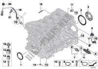 Zylinder Kurbelgehäuse/Anbauteile für BMW 520i