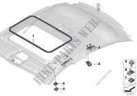 Anbauteile Dachhimmel für BMW 420d 2013