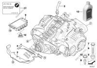 Hinterachsgetriebe Antrieb/Abtrieb für BMW X6 M