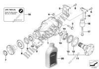Hinterachsgetriebe Antrieb/Abtrieb für BMW 325Ci
