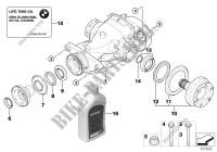 Hinterachsgetriebe Antrieb/Abtrieb für BMW 116i