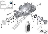 Hinterachsgetriebe Antrieb/Abtrieb für BMW 335xi