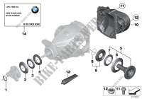 Hinterachsgetriebe Einzelteile für BMW X1 20dX