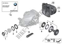 Hinterachsgetriebe Einzelteile für BMW X1 25iX