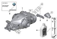 Hinterachsgetriebe für BMW X1 28iX