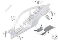 Hohlraumabschottungen Seitenrahmen für BMW 420dX
