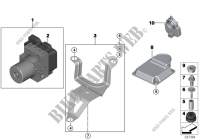 Hydroaggregat DXC/Halterung/Sensoren für BMW X5 40eX