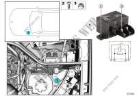 Relais Elektrolüfter Motor K5 für BMW X6 M50dX