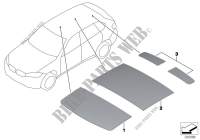 Schallisolierung Dach für BMW X6 40dX