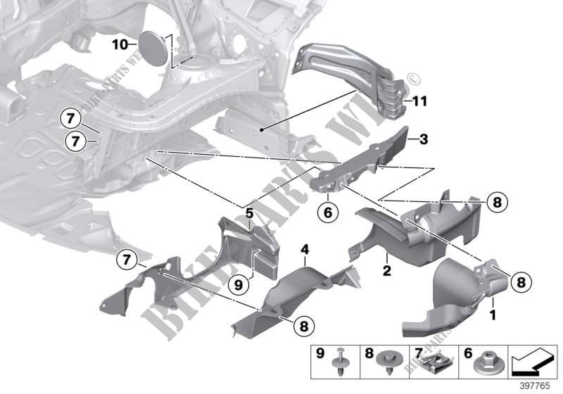 Anbauteile Motorraum für BMW 440i