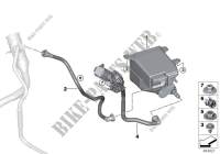 Aktivkohlefilter/Kraftstoffentlüftung für BMW 750LiX