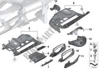 Anbauteile Instrumententafel unten für BMW 440i 2016
