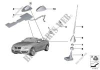 Einzelteile Radioantenne für BMW 228i