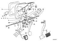 Fusshebel/Bremslichtschalter für BMW 535i
